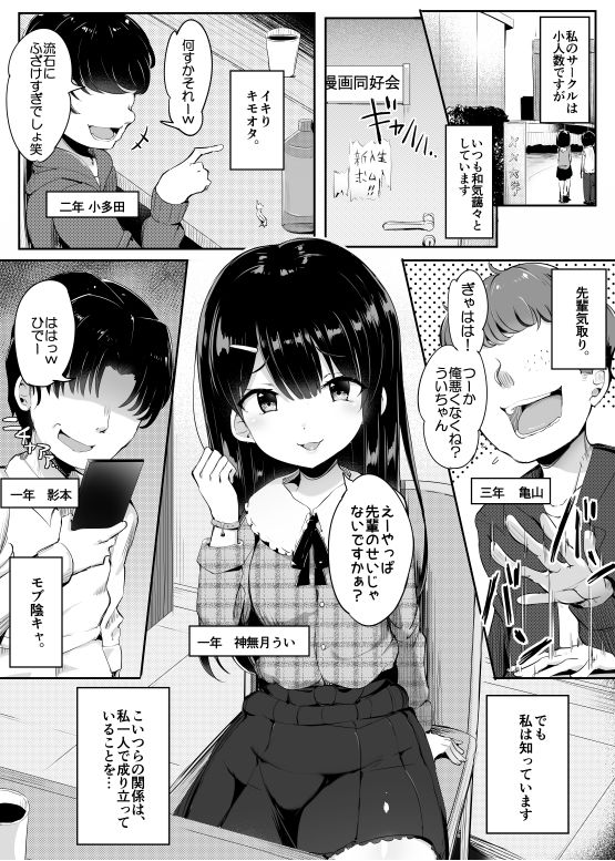 踏み活-2 【エロ同人誌】現役パパ活女子大生が財布奴隷のつくってる姿がエロい！！！