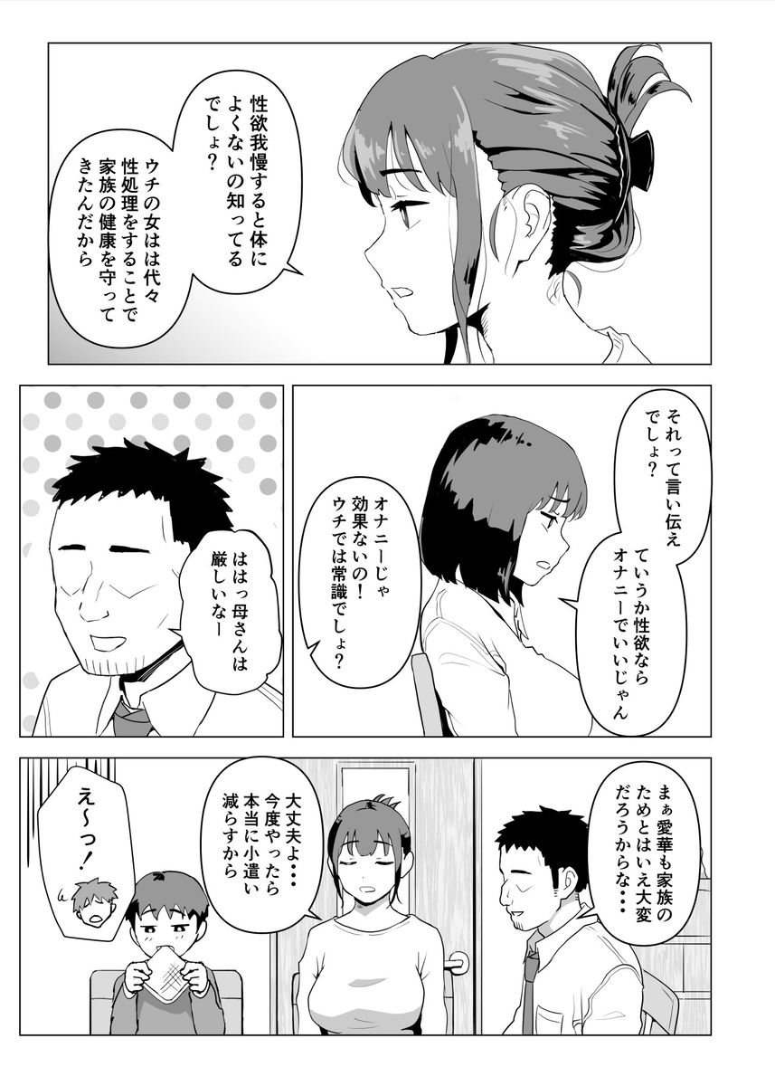 ウチでは家族セックスは常識らしい-7 【エロ漫画】これが最高の家族の姿？家族でセックスしまくる姿がエロ過ぎる件www