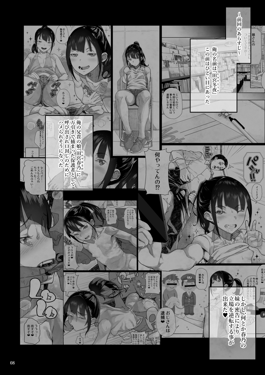 J〇姪っ子の弱味を握った日-8 【エロ漫画近親相姦】馬鹿にしていた叔父さんとの禁断のエッチで…